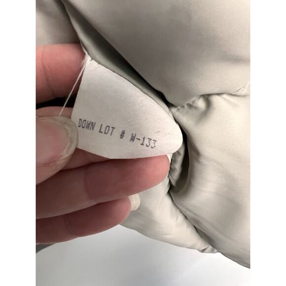 Vintage LL Bean Maine Parka Coat Down Puffer Small USA Cinch Waist Skiing Thick - Picture 10 of 15